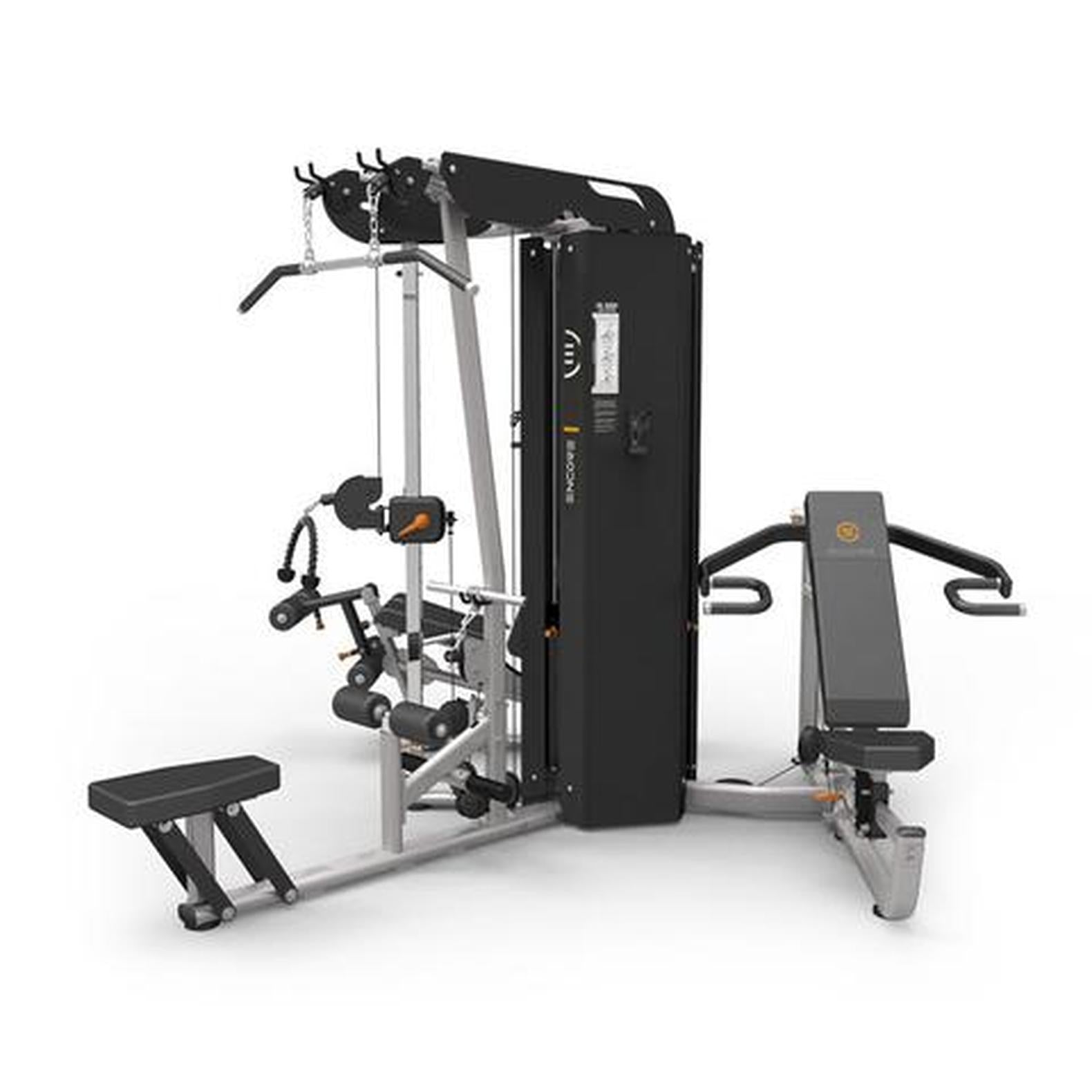 ELEMENT FITNESS 3 STACK 4 STATION GYM